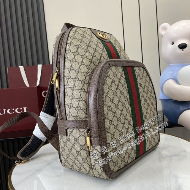 Gucci專櫃古馳最經典款男士雙肩背包 jh2803型號:  547967